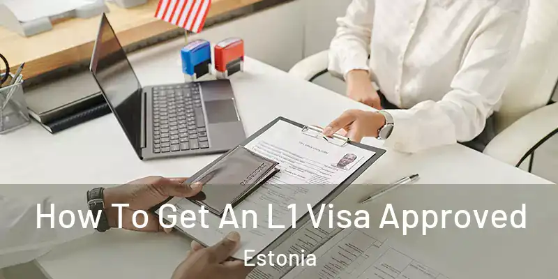  How To Get An L1 Visa Approved Estonia